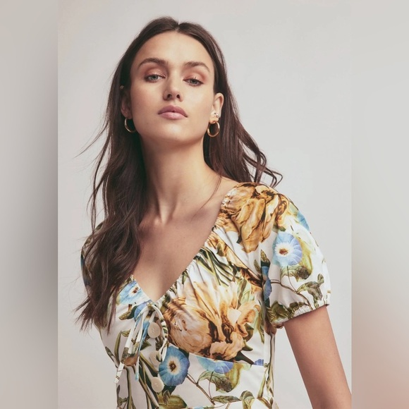 NWT Favorite Daughter The Beloved Floral Women’s Minidress Size 4 - Picture 3 of 10